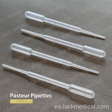 Uso del laboratorio científico de Pasteur Pipettes